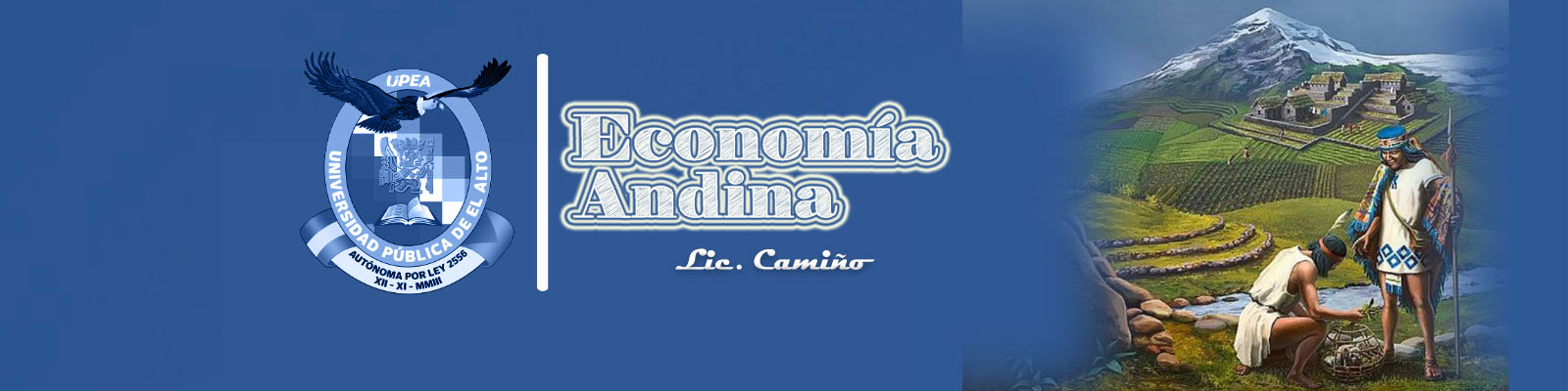 ECONOMIA ANDINA  Y COMUNITARIA VIACHA